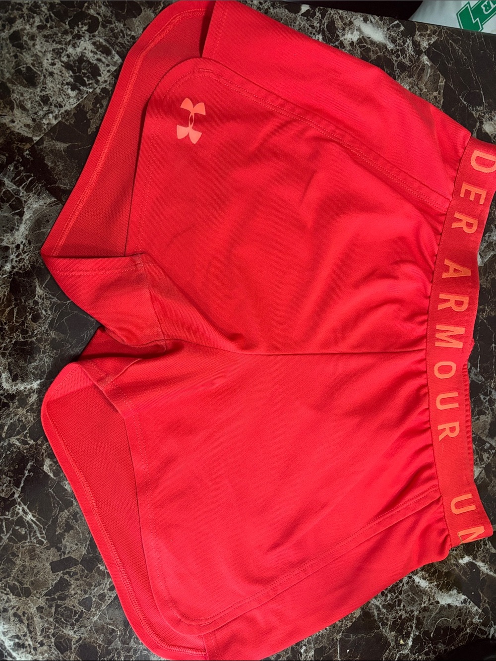 Under Armour Women's Coral Athletic Training Shorts